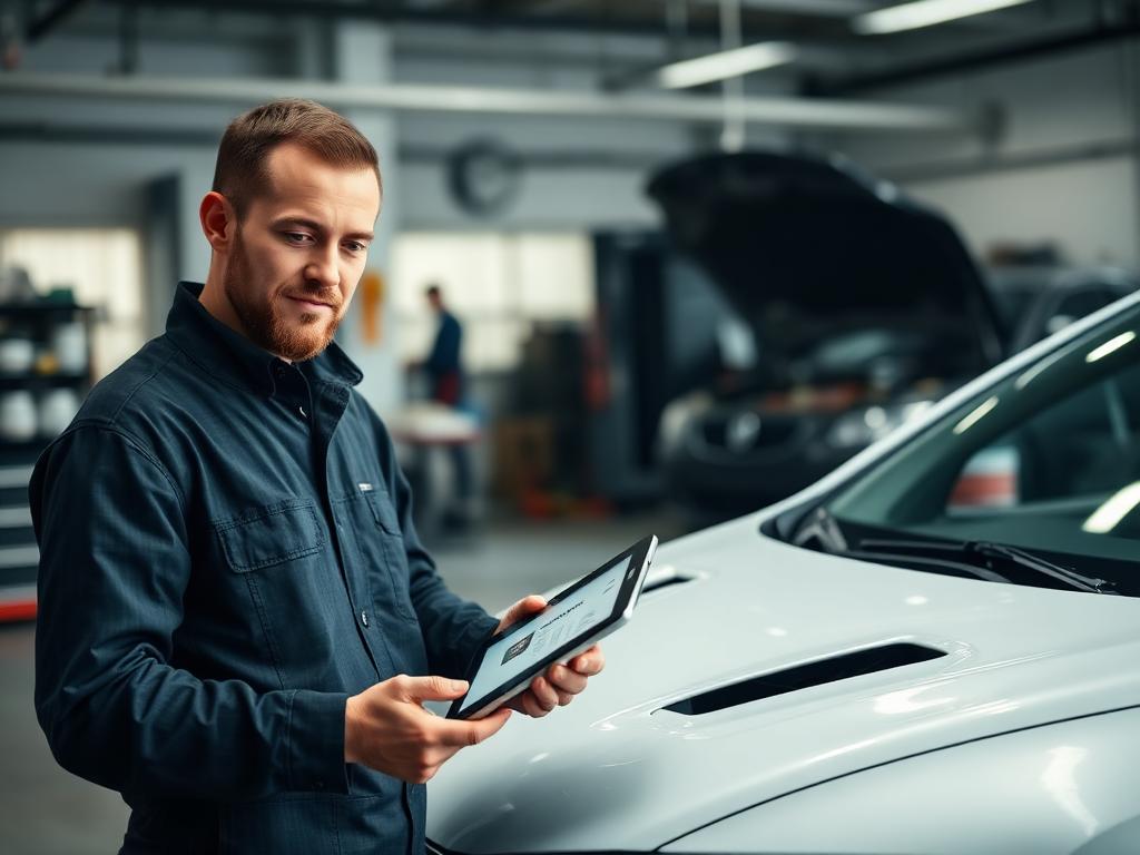 Automotive service workshop